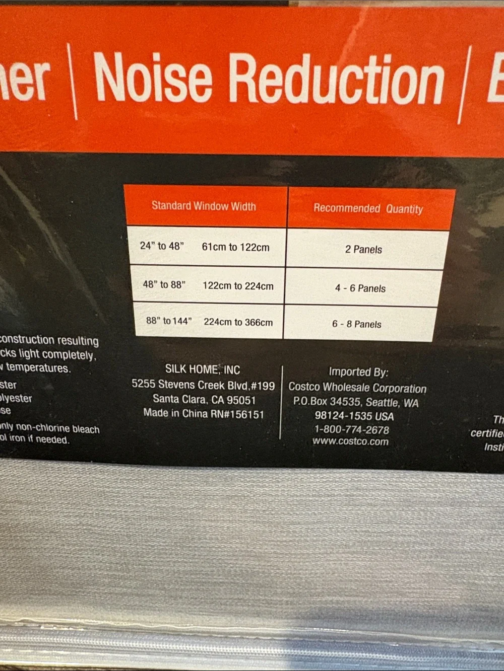 SUN+BLK Kinsley Total Blackout Window Curtains 2-pack Kinsley Silver 52x84”